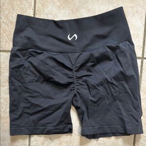 Women's Black Athletic Shorts